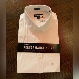 Brand new men’s Express performance extra slim button down dress shirt.